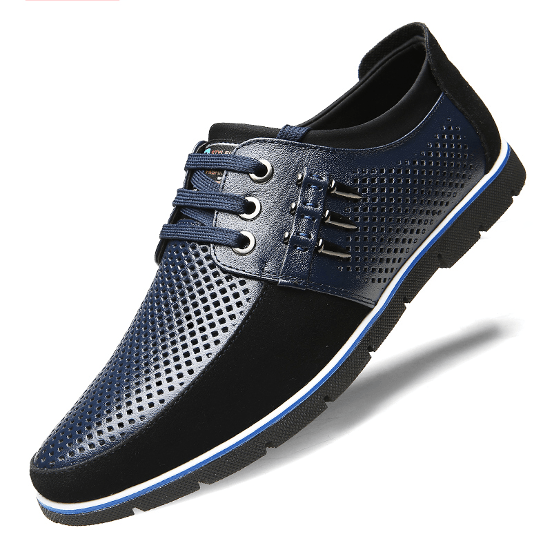 Zapatos de piel transpirables para hombre