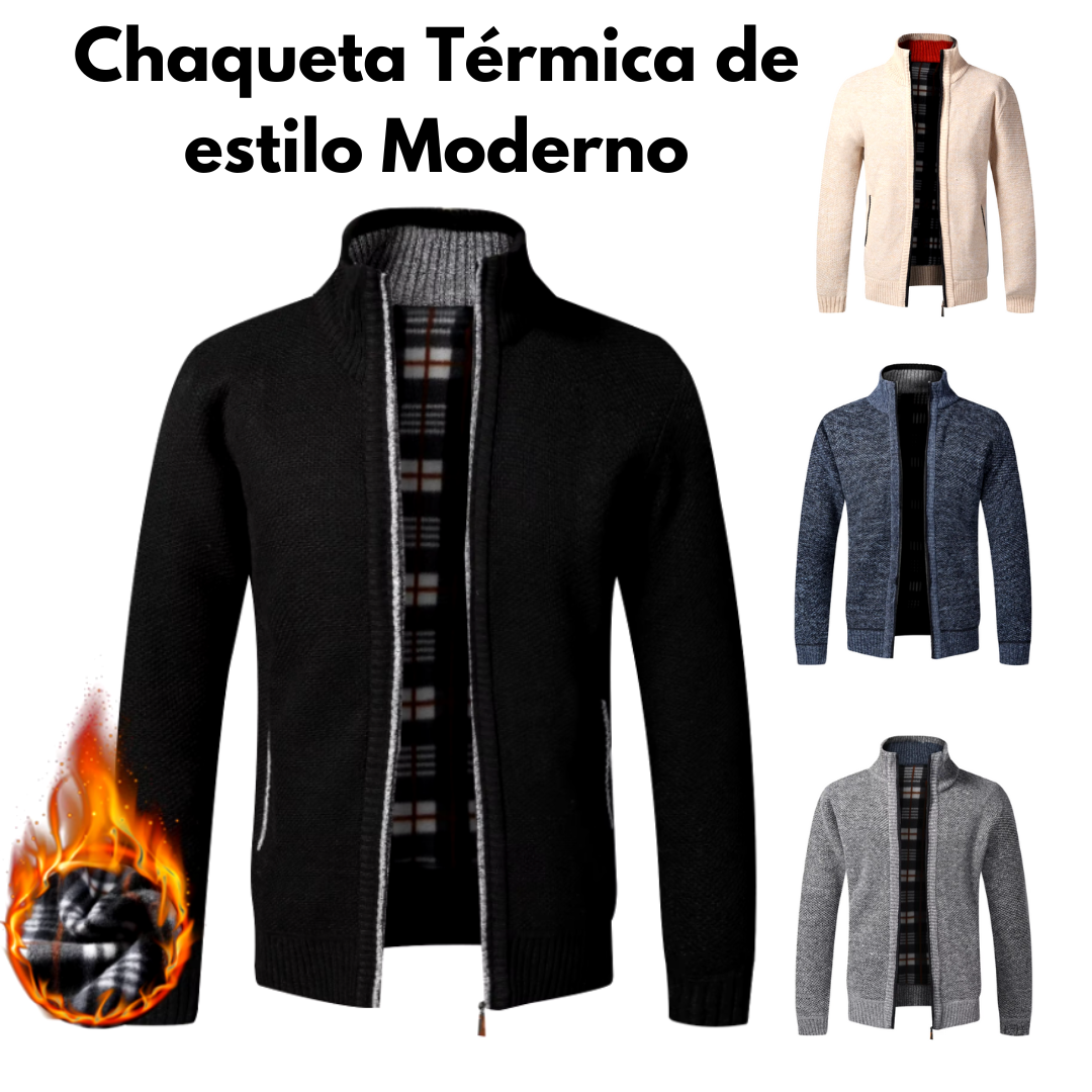 Chaqueta Térmica de Estilo Moderno para Hombre